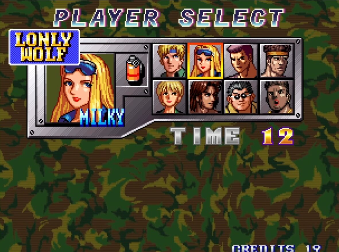 Shock Troopers - геймплей игры Arcade